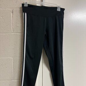 Adidas climate black leggings size medium